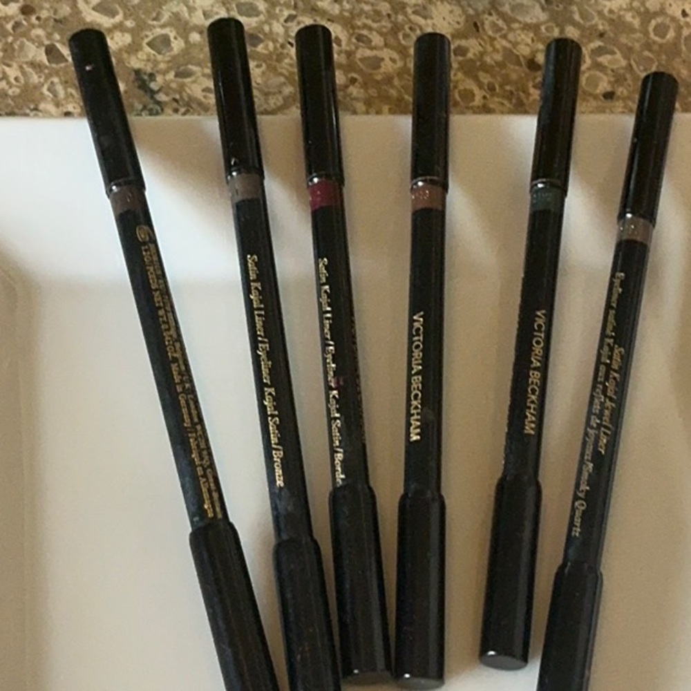 Set of 6 Victoria Beckham Kajal liners